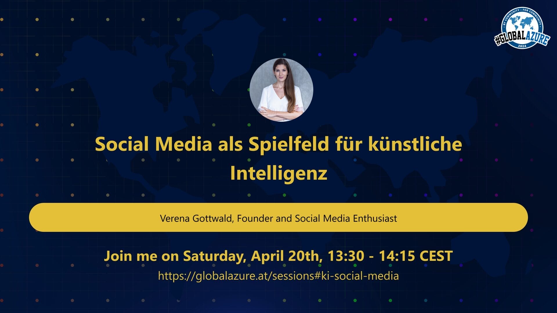 Social Media & KI, Vortrag von Verena Gottwald